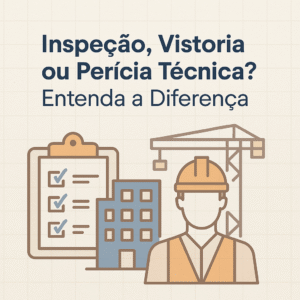 Qual a Diferença entre Inspeção Predial, Vistoria Cautelar e Perícia Técnica Entenda Quando Contratar Cada Serviço