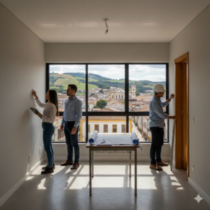 Vistoria de Entrega de Imóveis em Sabará - MG - Sabino Engenharia