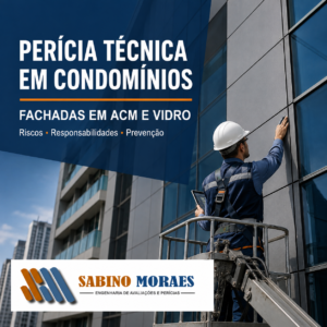 Perícia técnica em condomínios com fachadas em ACM e vidro Riscos, responsabilidades e prevenção